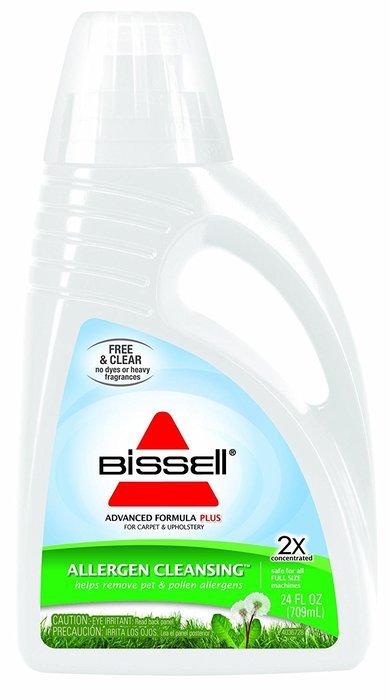 BISSELL 2X Allergen Cleansing Full Size Machine Formula, 60 ounces, 89Q5A N5