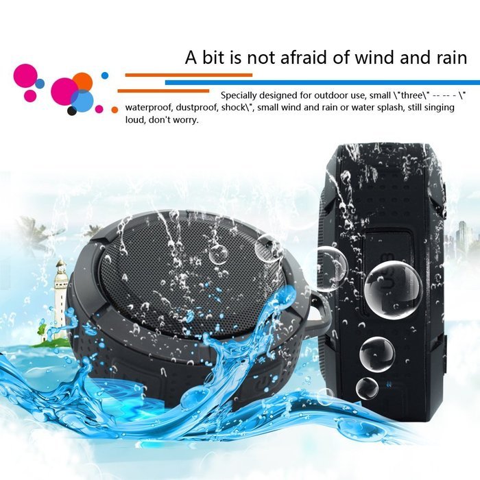 Bluetooth 4.0 Speaker Portable IP67 Waterproof Wireless Speaker with 8 Hours Playtime for Outdoors Sports or Shower... N8