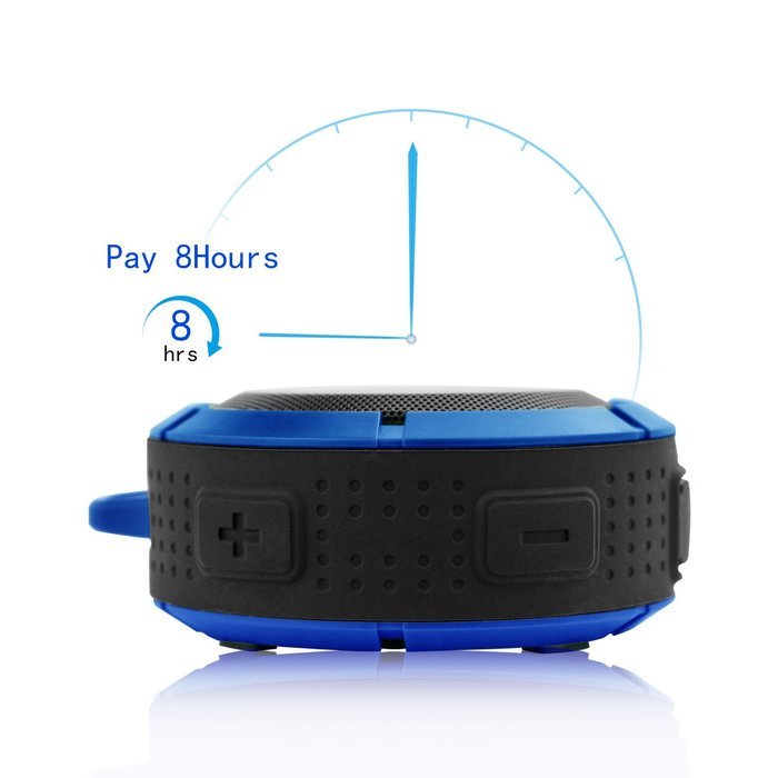 Bluetooth 4.0 Speaker Portable IP67 Waterproof Wireless Speaker with 8 Hours Playtime for Outdoors Sports or Shower... N10