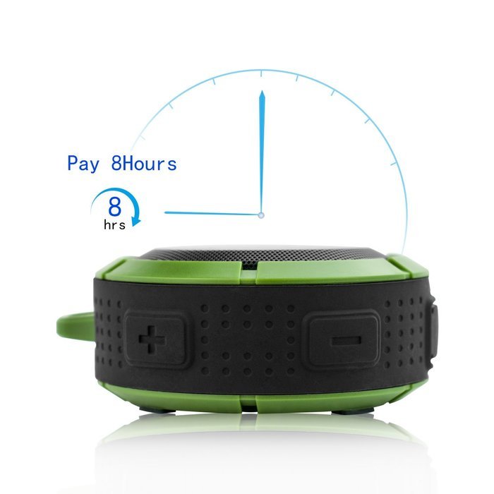 Bluetooth 4.0 Speaker Portable IP67 Waterproof Wireless Speaker with 8 Hours Playtime for Outdoors Sports or Shower... N12
