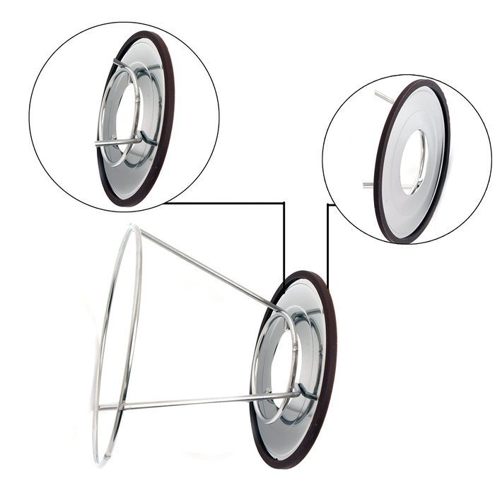 CoZroom Stainless Steel Coffee Filter, Reusable Cone with Pour Over Coffee Stand Permanent Coffee Filter for 2...