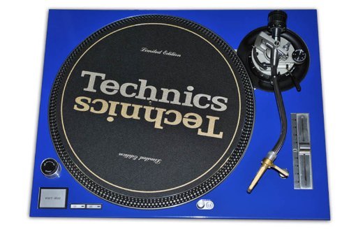Technics Blue Face Plate for Technics SL-1200 / SL-1210 MK5 M3D Turntables