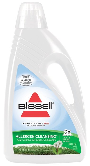 BISSELL 2X Allergen Cleansing Full Size Machine Formula, 60 ounces, 89Q5A N6