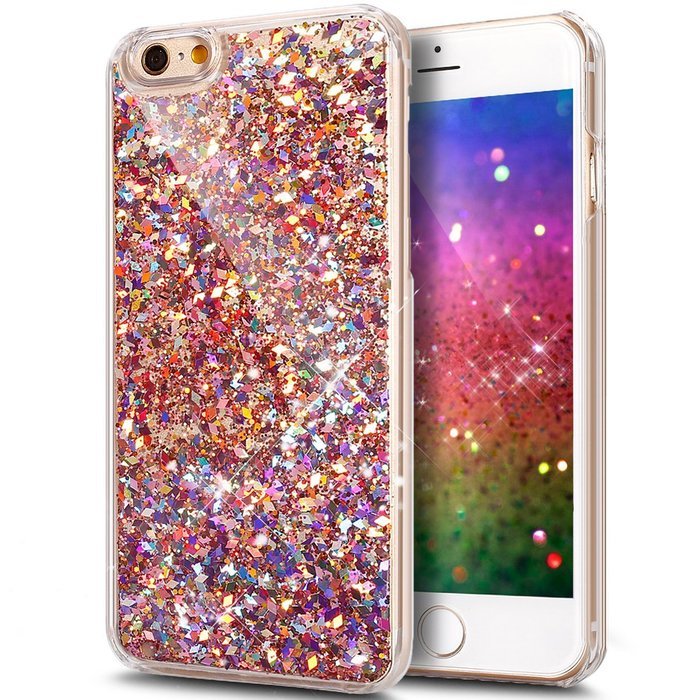 iPhone 6S Plus Case,iPhone 6 Plus Case,ikasus iPhone 6S/6 Plus [Liquid Glitter] Case,Flowing Liquid Quicksand... N9