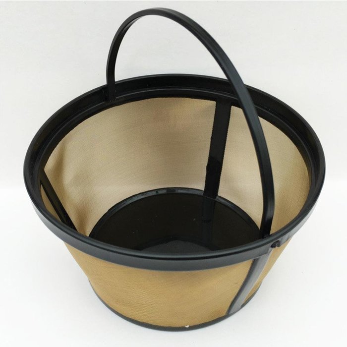 Gotd Reusable Filters Hamilton Beach Permanent Gold Tone Filter, 8 to 12-Cups (Gold) N2