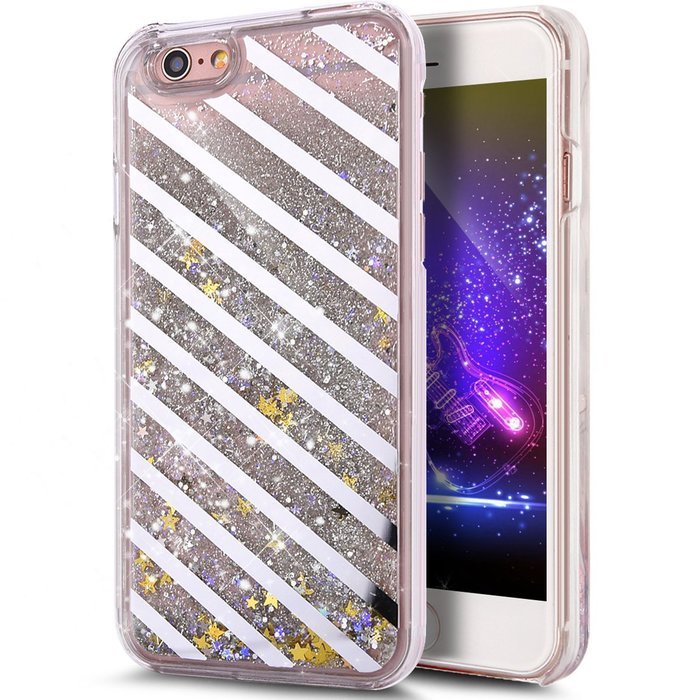iPhone 6S Plus Case,iPhone 6 Plus Case,ikasus iPhone 6S/6 Plus [Liquid Glitter] Case,Flowing Liquid Quicksand... N13