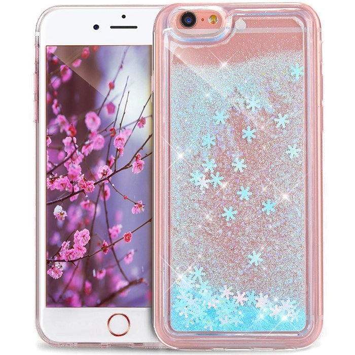 iPhone 6S Plus Case,iPhone 6 Plus Case,ikasus iPhone 6S/6 Plus [Liquid Glitter] Case,Flowing Liquid Quicksand... N14
