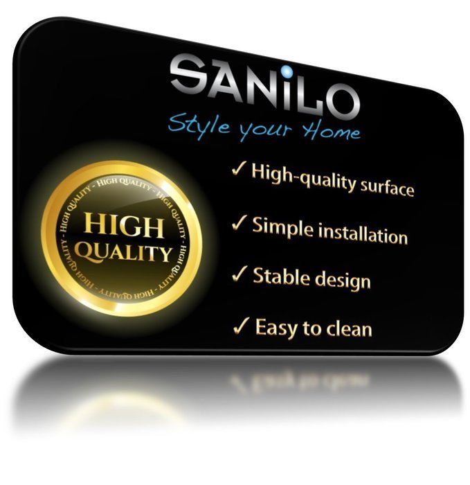 Soft Close Toilet Seat | Many Different Designs | Stable Hinges | Easy to mount surface (Rustic) by Sanilo N6