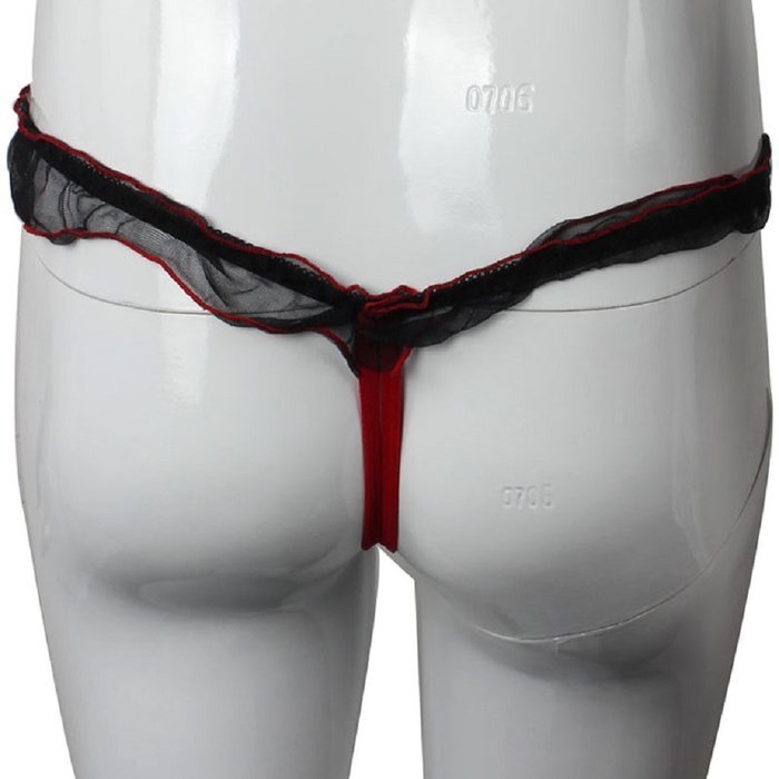 Underpants ，Beautyvan Comfortable 2016 New Womens Open Crotch Thongs G-string T-back Panties Lingerie Underwear N3
