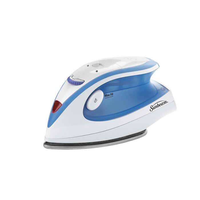 Sunbeam Hot-2-Trot 800 Watt Compact Non-Stick Soleplate Travel Iron, GCSBTR-100-000 N4