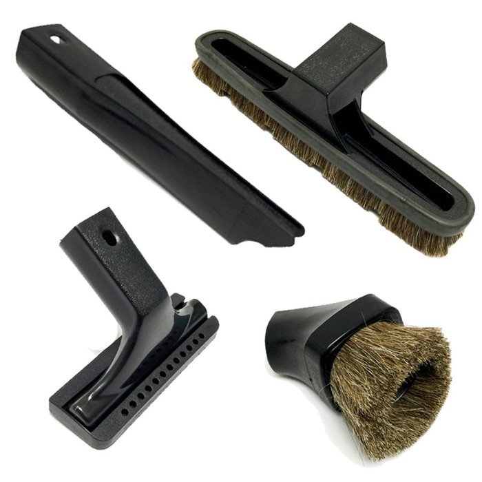 4-PC Attachment Kit Floor Tool Dust Brush Crevice And Upholstery Fits Rainbow D2 D3 D4 SE E E2