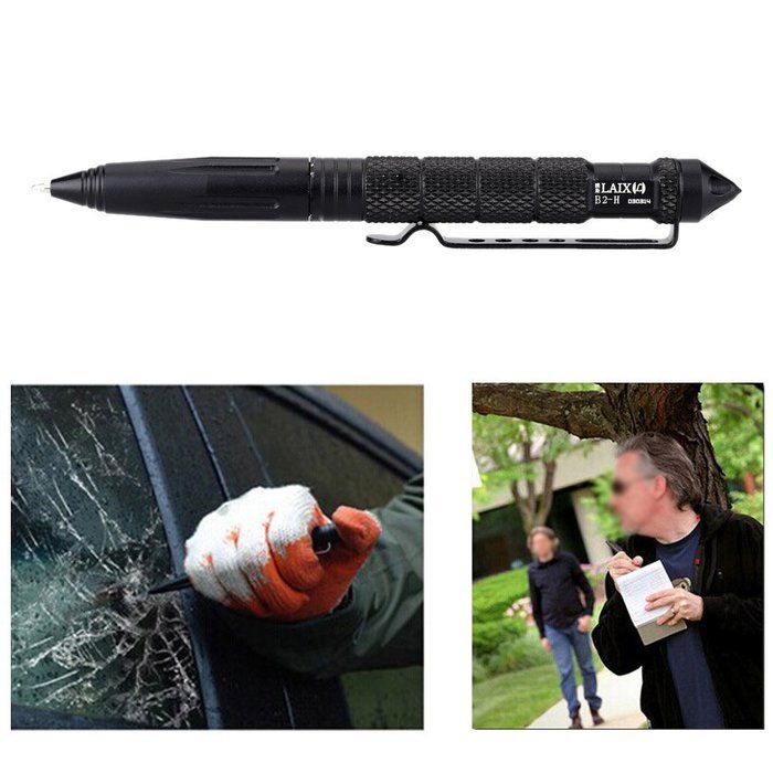 Petbly(TM)Personal Self Defense Tactical Survival Pen Life-saving Aviation Aluminum Portable Multi-function Outdoor...