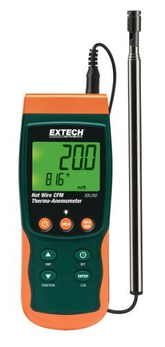 Extech SDL350 Hot Wire Thermo-Anemometer SD Logger by Extech