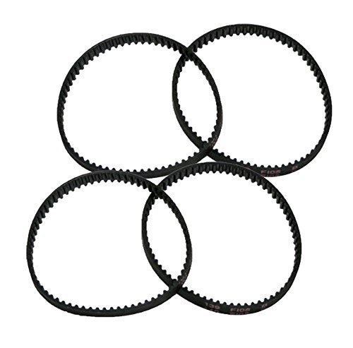 Shark Euro-Pro X800BLT (4 Pack) Replacement Belts Fits Model SV800 # EU-10120-2pk N2