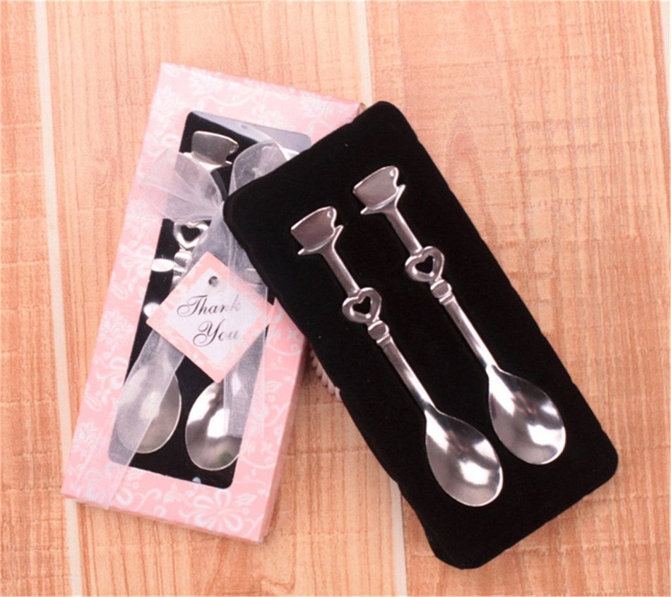 Coffee Spoon,Heart-shaped, With Exquisite Packing Box
