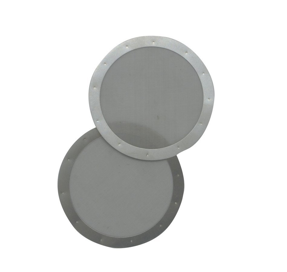 SMYLLS 2 Premium Aeropress Metal Espresso Filters,Coffee Machine Accessories (silver)