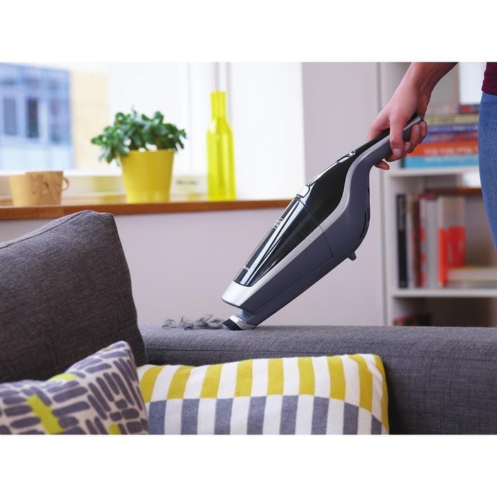 Black+Decker HSV520J01 18V Lithium Cordless 2-N-1 Stick and Hand Vacuum, Titanium N9