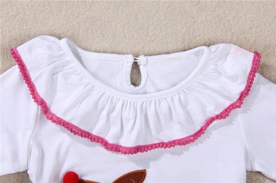 Christmas Clothes Set ,BeautyVan 1Set Kids Toddler Girls Christmas Deer T-shirt Tops+Pants Outfits Clothes (6T... N3