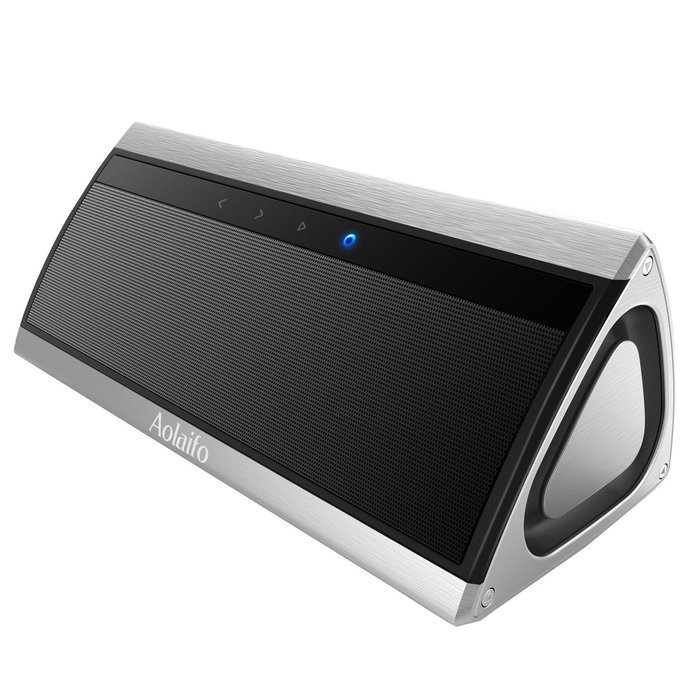 Aolaifo 3D HD Bluetooth Wireless Speaker for 10 Hours Music Streaming & Hands-Free Calling with Passive Sub Woofer... N3