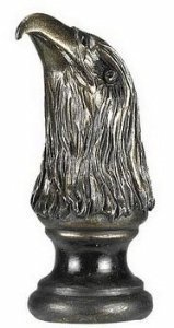 Cal Lighting FA-5021A Eagle Resin Finial by Cal