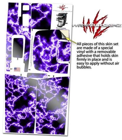 Electrify Purple - Decal Style Vinyl Skin fits Keurig K10 Mini Plus Coffee Makers (KEURIG NOT INCLUDED)