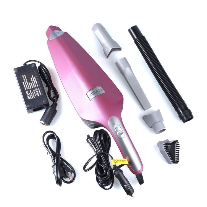 Car Vacuum Cleaner 12V 130W Wet&Dry Handheld Portable Car&HouseHold Auto Vacuum Cleaner with 14.8 Ft Power Cord... N18