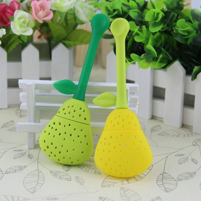 Bluestar Silicone Tea Infuser Filter Steeper for Loose Tea,Novelty Mini Eiffel Tower Pattern Tea Strainers, 2... N4