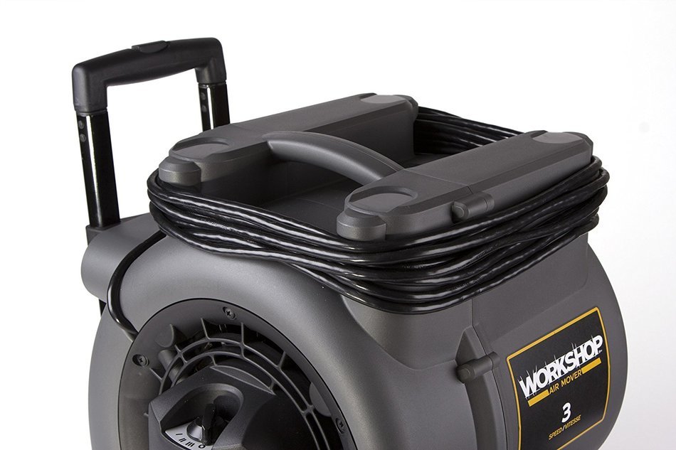 WORKSHOP WS1625AM Air Mover Fan & Carpet Dryer, High Velocity Blower Fan / Floor Dryer with Collapsible Handle... N2