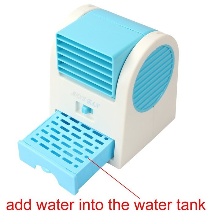 OriGlam&reg; Mini USB Fragrance Refrigeration Fan Portable Bladeless Desktop Cooling Air Conditioner N2