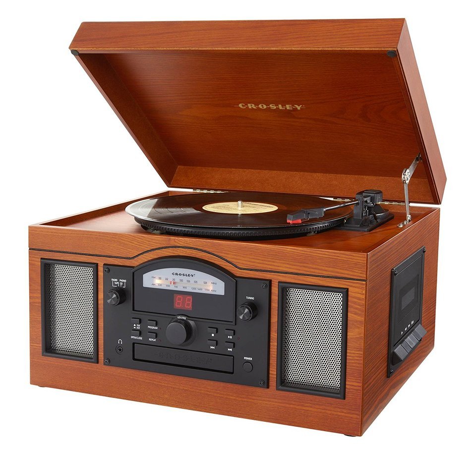 Crosley CR6001A-PA Archiver Turntable with Software for Ripping & Editing Audio, Paprika N3
