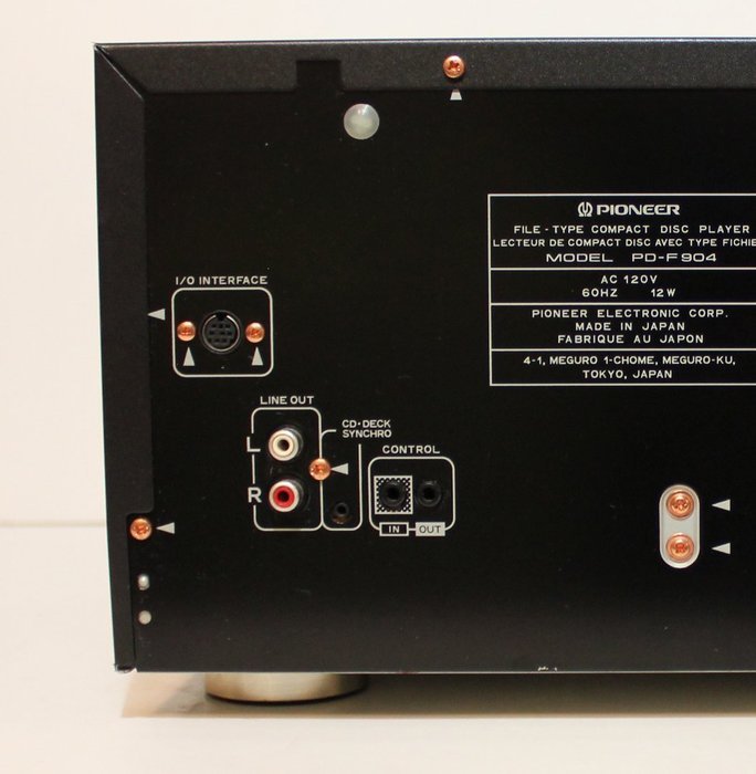 Pioneer PD-F904 100 Disc File Type Compact Disc Player Changer