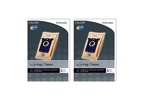 Electrolux EL200F S-Bag Classic Vacuum Bag, (10 Pack)