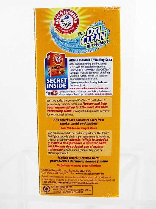 Arm & Hammer Extra Strength Carpet Odor Eliminator Plus Oxi Clean Dirt ...