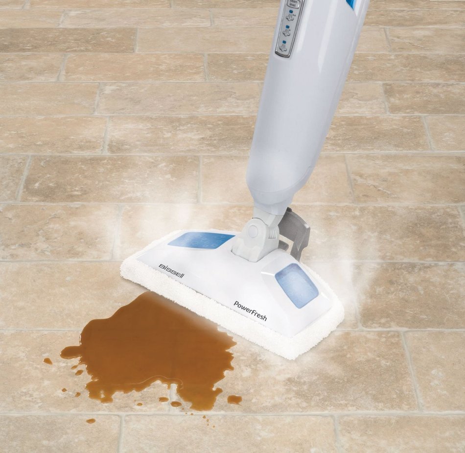 BISSELL 1940 PowerFresh Steam Mop, Blue N11