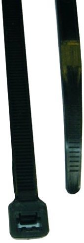 L.H. Dottie DT4B Cable Tie, Standard Duty, 4.12-Inch Length by 0.095-Inch Width by 0.042-Inch Thickness, UV Black...
