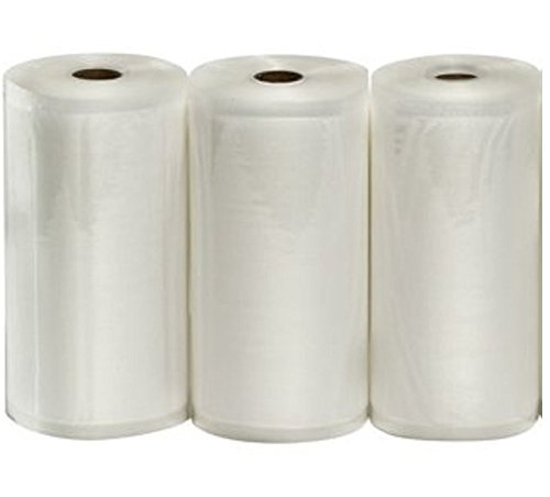 Genuine VacMaster 946104 Full Mesh 8 Inch by 50 Feet Vacuum Packaging Roll- 2 Pack N5