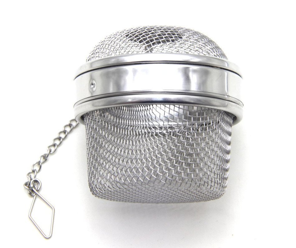 Time Roaming 2.7"D stainless steel mesh tea ball infuser