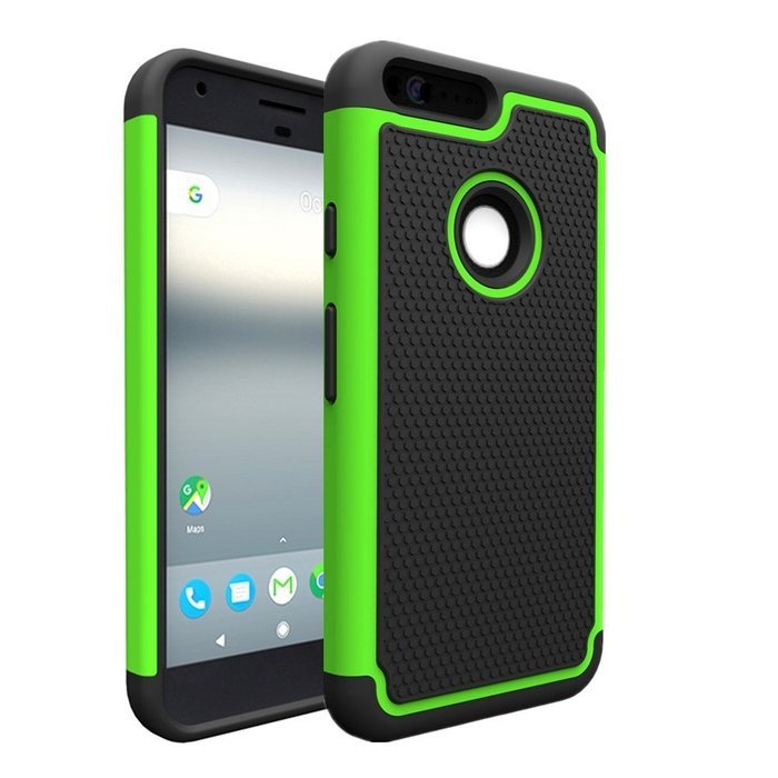 Google Pixel Case, Asstar Dual Layer Hybrid Defender Protective Shock Absorption Impact Resist Rugged Shell Armor... N16
