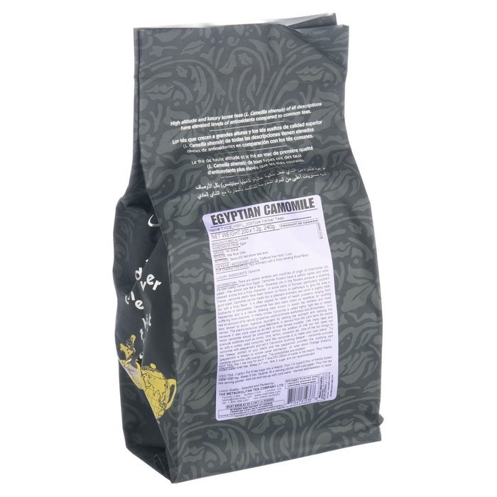 Metropolitan Tea 200 Count Pyramid Shaped Teabags, Egyptian Camomile