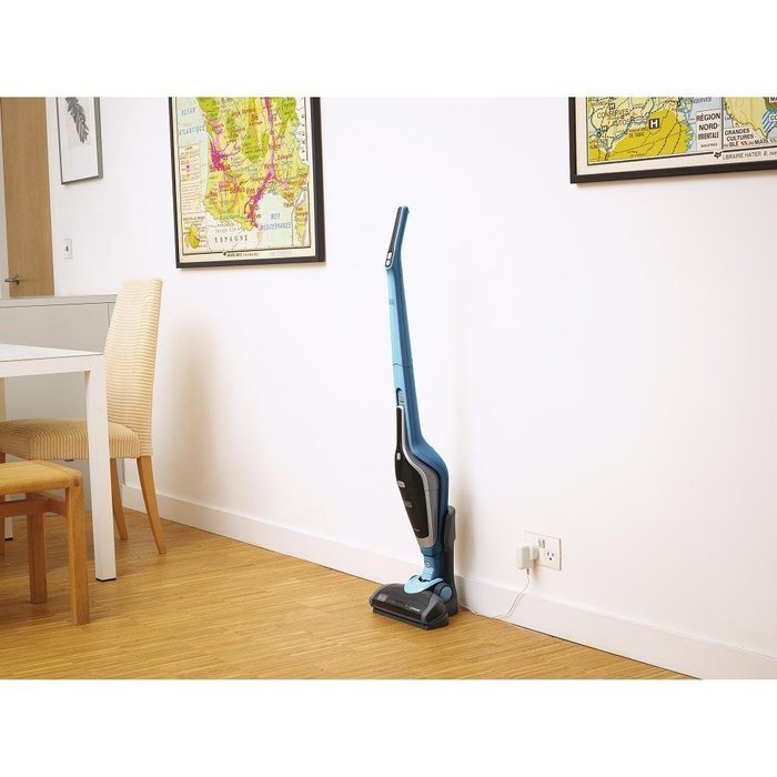 Black+Decker HSV420J42 Cordless 14.4 Lithium 2-N-1 Stick + Hand Vacuum - Sea Blue N7