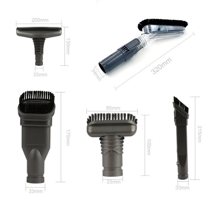 ninthseason Home Full Cleaning Tools Brush Kit For Dyson Vacuum DC24 DC33 DC35 DC44 DC58 DC59 DC62 DC74 V6 Allergy... N48