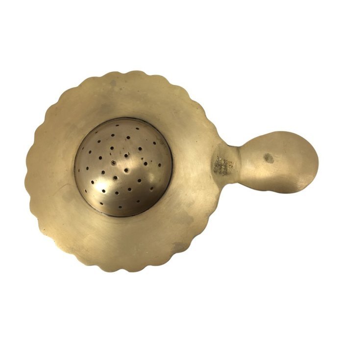 Tea Strainer By Madison Bay, Brass, Ornate Victorian Style