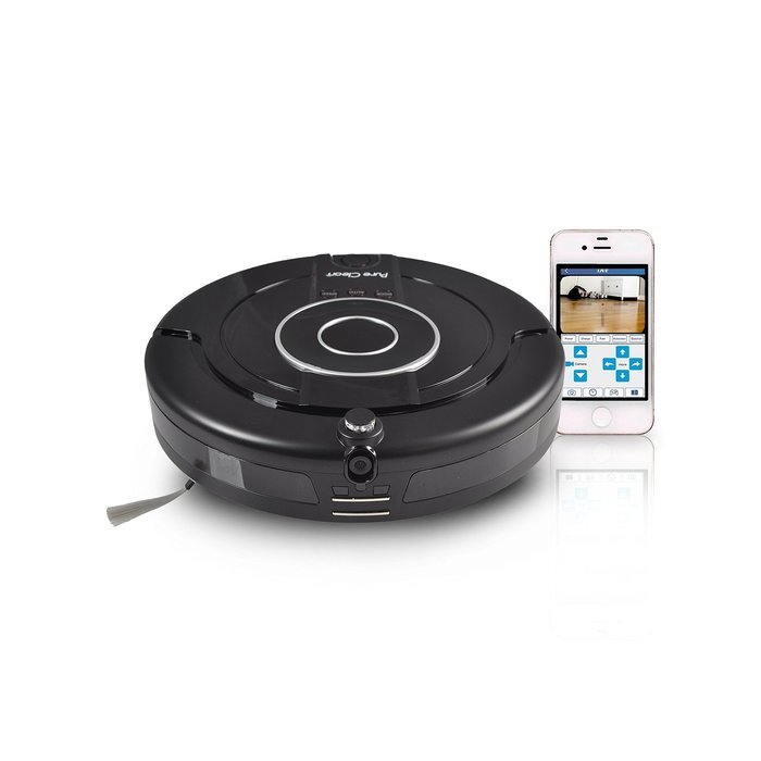 Smart Robotic Vacuum Floor Cleaner with Built in Camera - Schedule Automatic Cleaning and Remotely Control Robot... N3