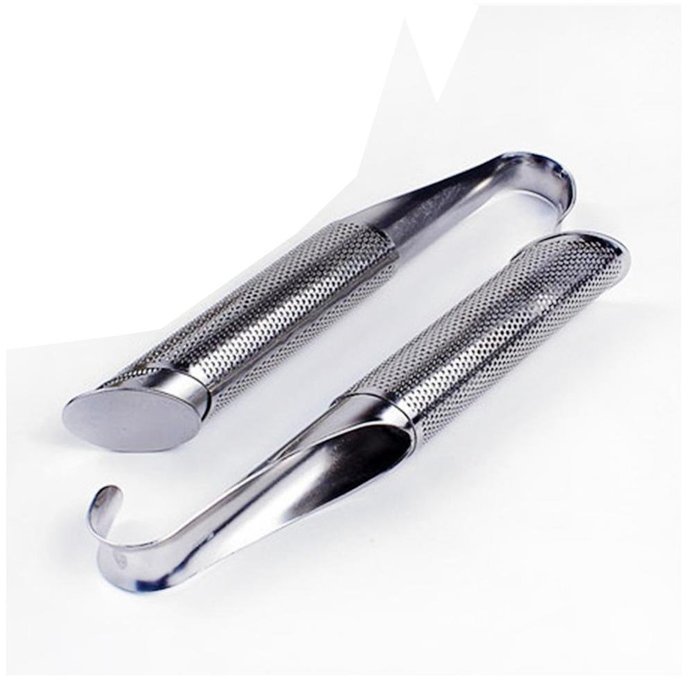 MAXGOODS Fine Metal Tobacco Pipe Shape Tea Leaf Strainer Spice Infuser Filter