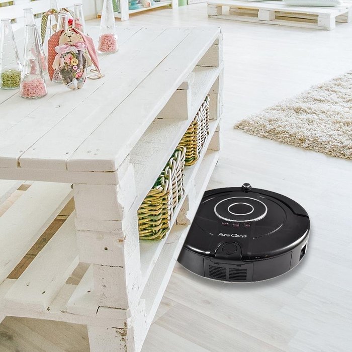 Smart Robotic Vacuum Floor Cleaner with Built in Camera - Schedule Automatic Cleaning and Remotely Control Robot... N6