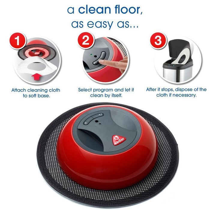 O-Cedar O-Duster Robotic Floor Cleaner N5