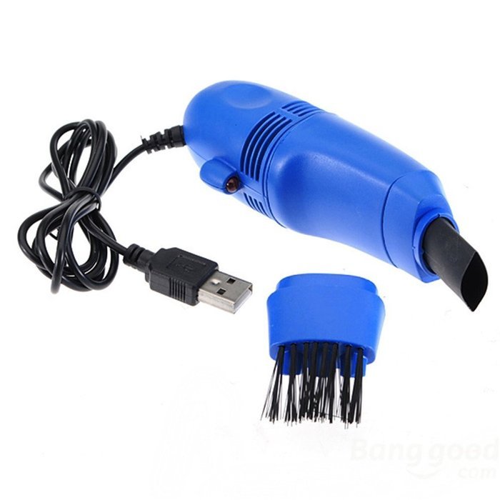 Mini USB Laptop Keyboard Cleaner Dust Collector Black N15