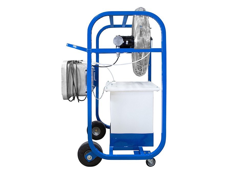 Larson Electronics EPF-AC-30-220VAC Explosion Proof Portable Air Chiller - Water Mist Fan - 30" OD - 8723 CFM... N4