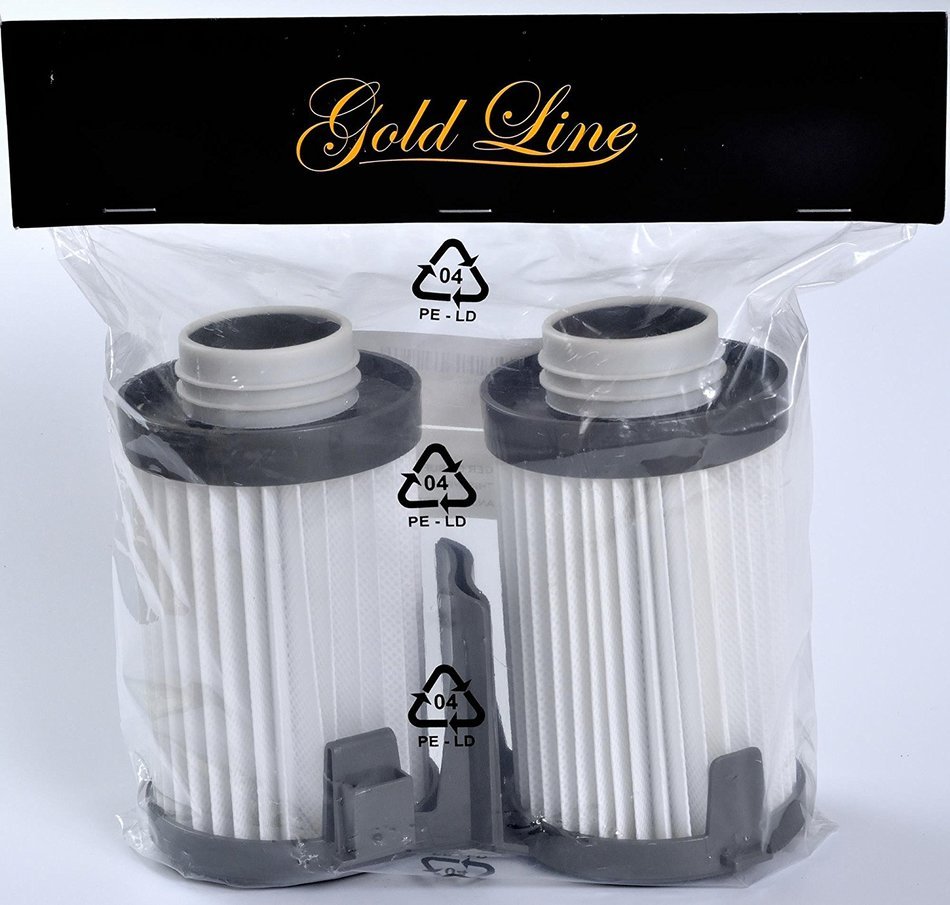 2 Eureka Type DCF-10/DCF-14 Washable & Reusable Vacuum Filters (2 Pack); replaces part # 62396, 62731 for Eureka...