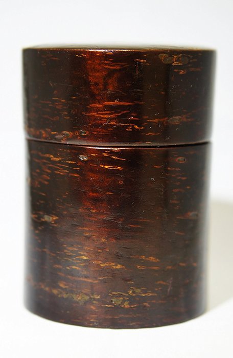 "Chadutsu" Tea Canister Cherry Bark Japan Import N3